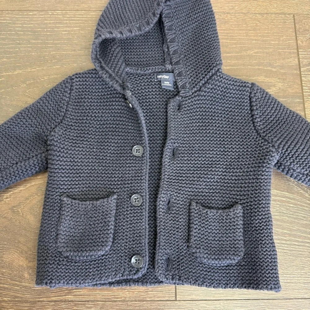 Baby Gap 3 Piece Lot, Zip Hoodies, Size 6-12 Months
